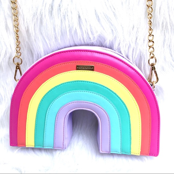 rainbow crossbody bag